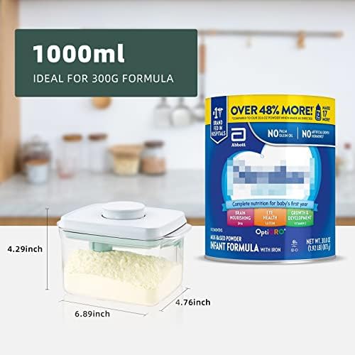 Baby Formula Container, 14oz Airtight Milk Powder Dispenser - Image 6