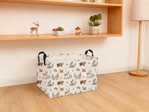 Rectangle Animal Basket Cute Storage Bin Organizer Box - Image 7