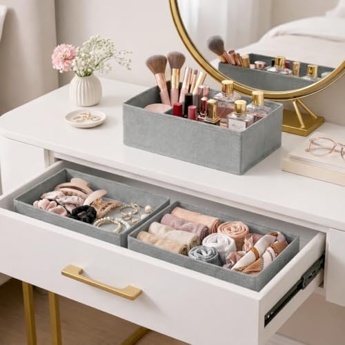 DIMJ Drawer Organizer Clothes - Image 4