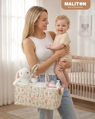 Maliton Diaper Caddy Organizer - Image 6