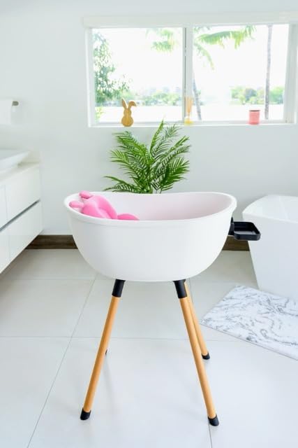 Babu Baby Bath Support Pillow, Ergonomic Design, Quick-Drying Fabric, Available - Image 2