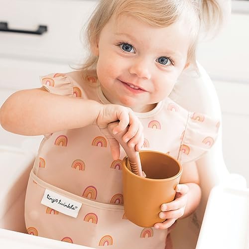 Tiny Twinkle Mess-Proof Baby Bibs - Image 2
