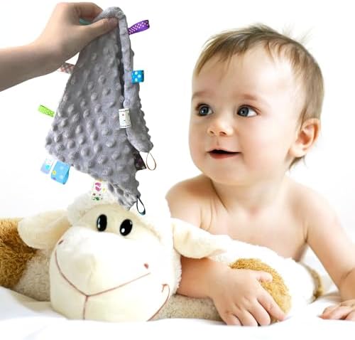 CREVENT Cozy Plush Baby Security Blanket Loveys - Image 3