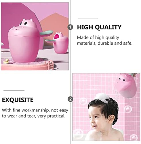 Bath Cup for Baby, Shampoo Rinse Cup Baby Rinse Cup Baby Bath Rinser Wash Hair - Image 2
