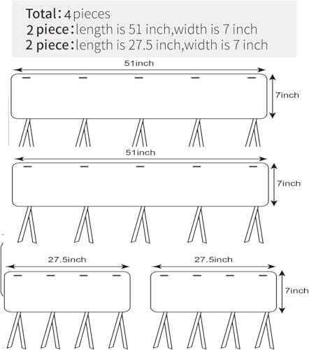 Toddlers' Bed Rail Protecter, Easy InstallEnhanced Safety Mostly Fit - Image 2