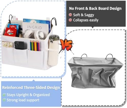 Loghot Bedside Caddy Organizer Bed Storage Bag - Image 4