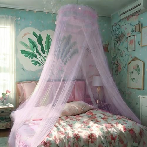 Lace Bed Canopy Mosquito Netting - Image 2