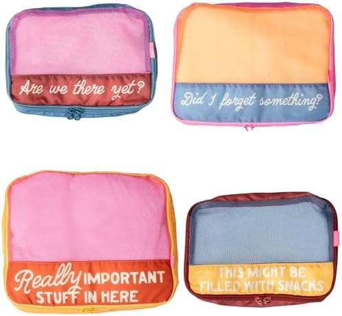 ban.do Packing Cube Set of 4, Really Important Stuff by bando