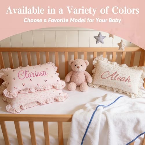 Personalized Embroidered Muslin Toddler Pillowcase - Image 7