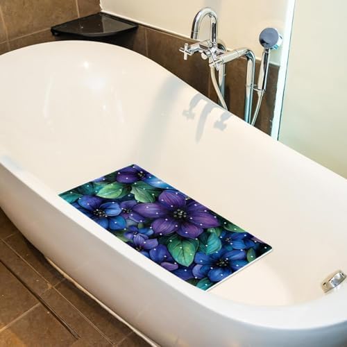 Bathtub Mat Non Slip 26.8x15.1 Inch, Machine Washable Shower Mats - Image 4