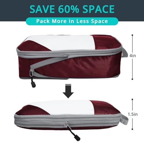9 Set Compression Packing Cubes - Image 2