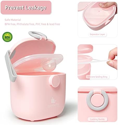 Termichy Baby Formula Dispenser On the Go: Portable Container - Image 3