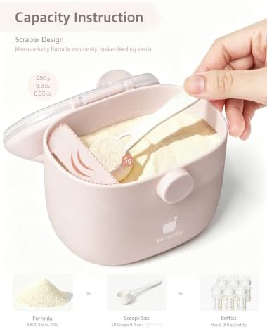 Termichy Baby Formula Dispenser On the Go: Portable Container - Image 3