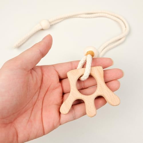 2 Pack Wooden Curtain Tiebacks - Image 5