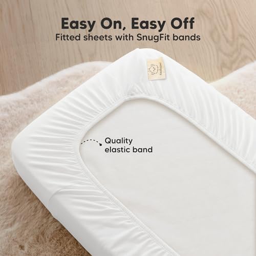 2pk Waterproof Bassinet Mattress Protector 32x21 - Image 6
