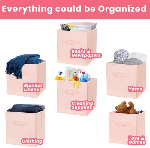 Criusia Storage Cubes- 11 Inch Cube Storage Bins - Image 5