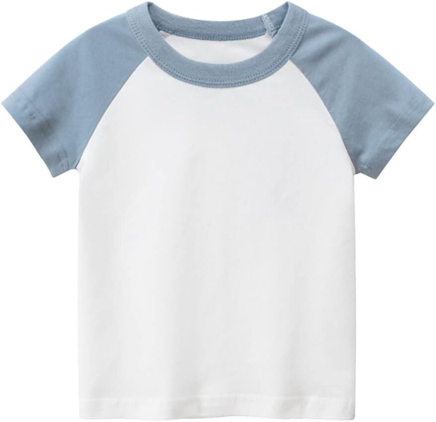 Boys' 4-Pack Excavator Short Sleeve Crewneck T-Shirts Top Tee Size 2-7 Years Toddler Boys' Value Pack Cotton T-Shirt