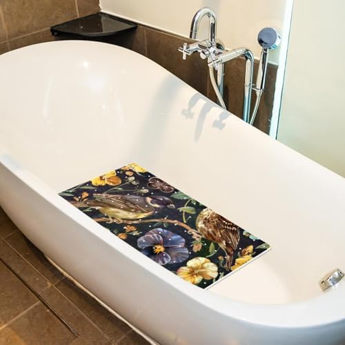 Non Slip Shower Mat Bathtub Mat 15.1x26.8 Inch, Quick Dry Bath Mat - Image 5