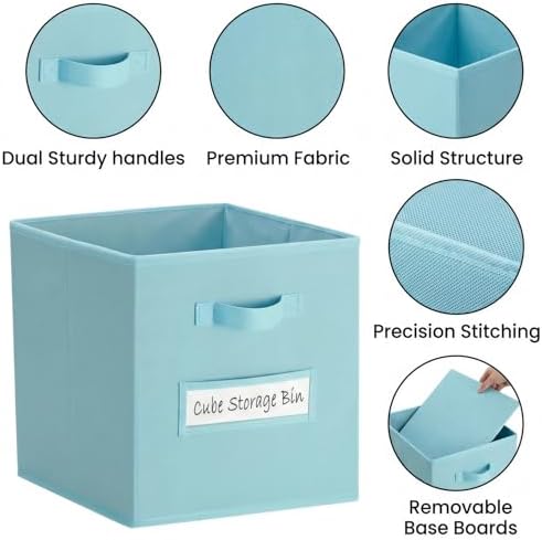Storage Bins, Sky Blue - Image 2