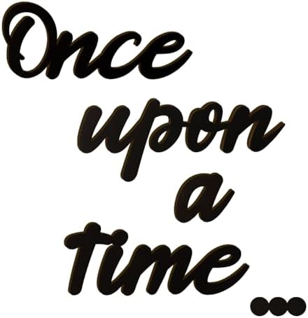 Once Upon a Time Wood Sign by LonganCraft