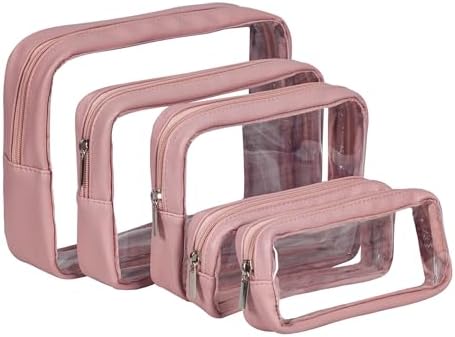 Remobia Hicol TSA Approved 5-Piece Diaper Bag Organizer Pouch Set Clear by Remobia+Hicol