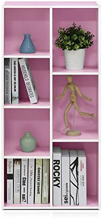 Furinno LUDER Book Shelf, 7-Cube Bookshelf, Bookcase - Image 6