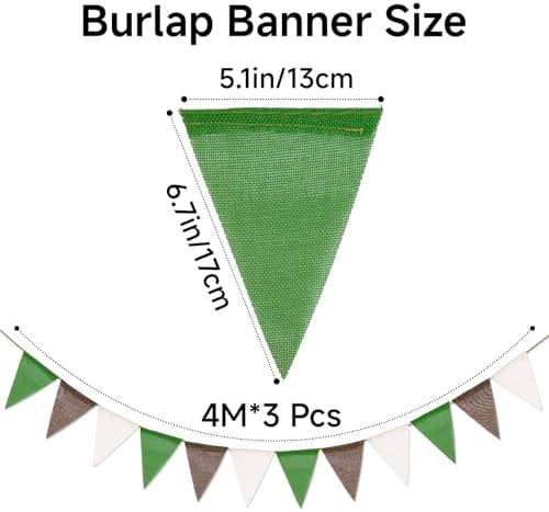 G2PLUS Triangle Flag Bunting, Pennant Banner and Decorative Garland - Image 2
