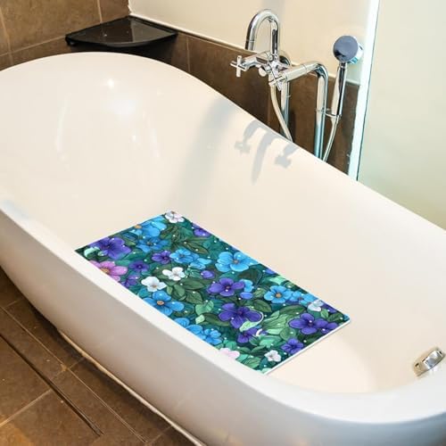 Non Slip Bathtub and Shower Mat 26.8x15.1 inch, Bath Mat - Image 4