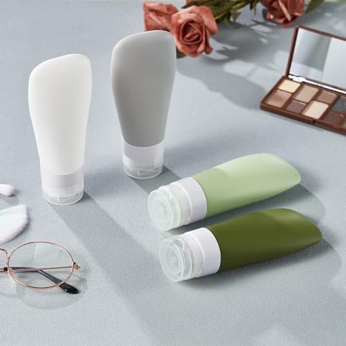 INSFIT Travel Bottles for Toiletries, TSA Approved 3oz Travel Size Containers - Image 5