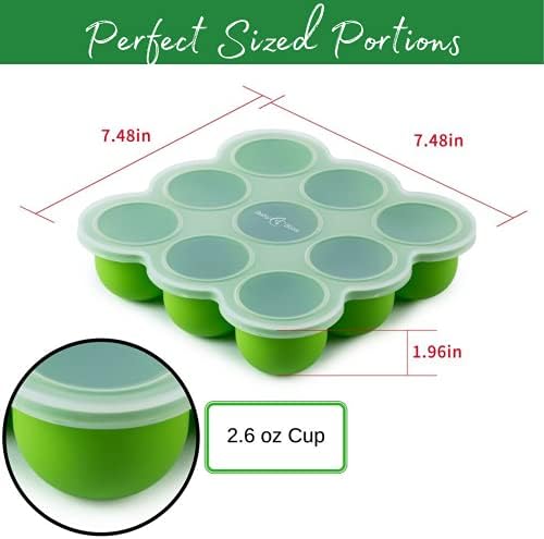 Silicone Baby Food Storage Container and Freezer Tray - Image 7
