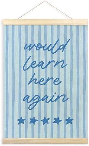 TLESKE Blue Funny Classroom Wall Art Decor Poster Hanger Frame 12x16 994 by Unknown