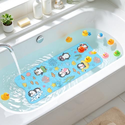 Penguin Bath Mat for Tub Non Slip, Kids Bath Mat for Baby - Image 7