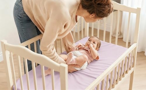4 Pack Bassinet Sheets Compatible - Image 6