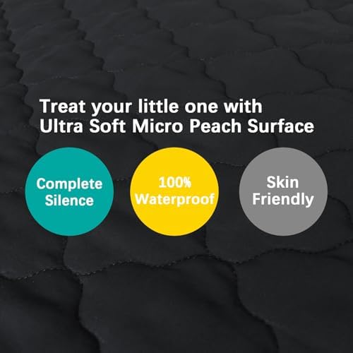 Pack and Play Mattress Protector Waterproof Playard Mattress Pad Cover - Image 3