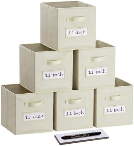Storage Bins, 11 Inch Cube Storage Bin by Anyoneer
