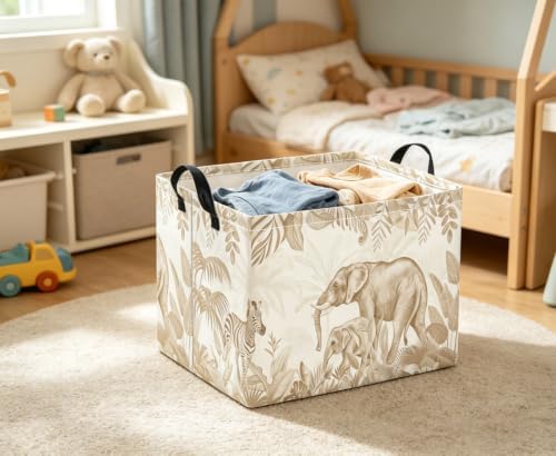 Rectangular Baby Kids Storage Basket - Image 4