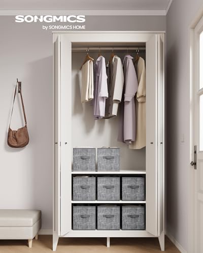 SONGMICS Storage Cubes, 11-Inch Foldable Closet Organizers - Image 2