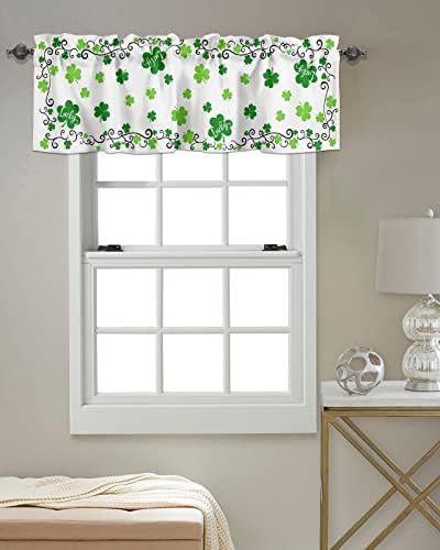 St. Patrick's Day Valances Kitchen Curtains - Image 3