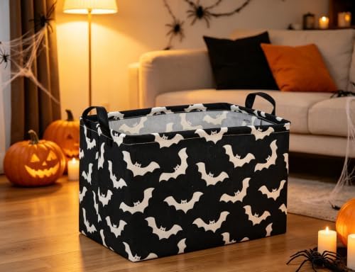 Essme Rectangular Bat Basket, Kids Storage Bins Organizer - Image 6