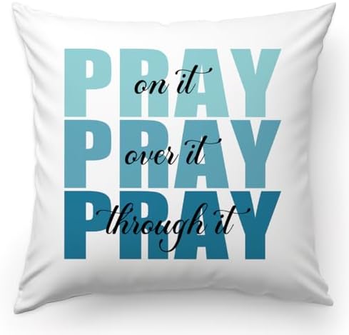 KongMoTree Bible Verse Pillow Covers, Christian Prayer Pillow Covers, by KongMoTree
