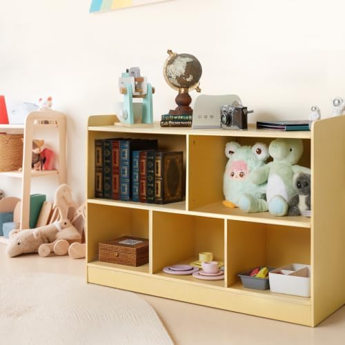 Montessori Shelf, Wooden Toy Storage Organizer - Image 6