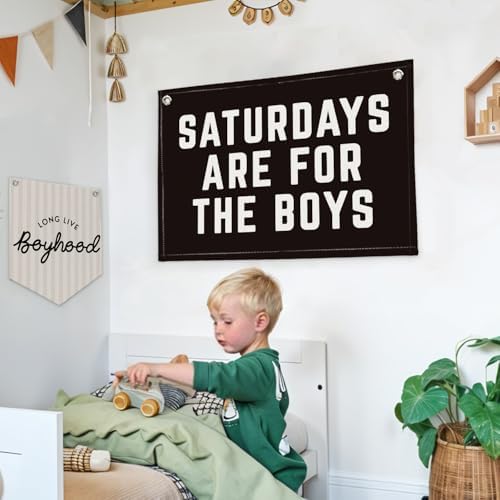 Lacama Boys Room Decor, Banner Flags - Image 3