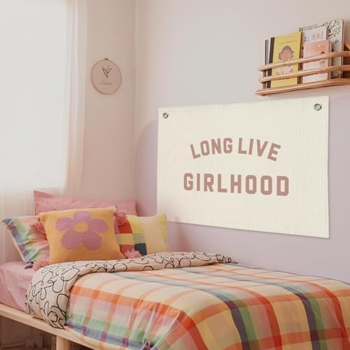 Long Live Girlhood Banner, Girls Baby Nursery Decor, Toddler Girl Room Decor - Image 6