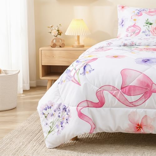 Pea Pod Floral Toddler Bedding Set - Image 7