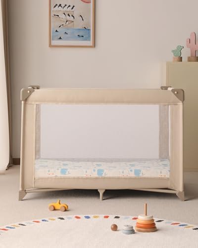Yoofoss 2-Pack Pack and Play Sheets Fitted 38x26 - Image 6