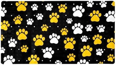 Bath Tub Shower Mat, Washable Bathtub Floor Mats, Suction Cups and Drain Holes by Anna+Cowper