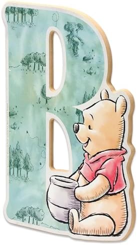 Disney Winnie the Pooh Letter B Wood Wall Decor - Image 2