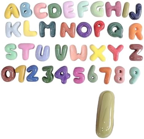 4 Inch Gypsum Letter or Number for Wall Decor, Single Alphabet or Digit for by Train2decor