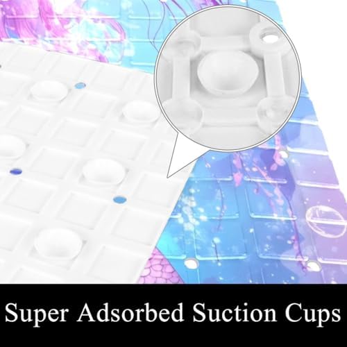 Shower Mat Non Slip, Mermaid Anti Slip Bath Mat - Image 3