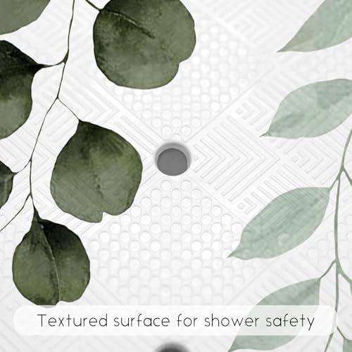 Bathtub Mat Non Slip, Sage Square Bath tub Mat Shower Floor Mat - Image 5